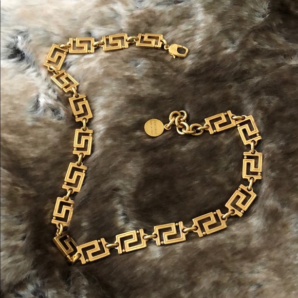 Versace Jewelry - Versace Greca Chain Necklace